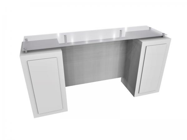 ECO-42C Sustainable Backlit Trade Show Counter - View 2